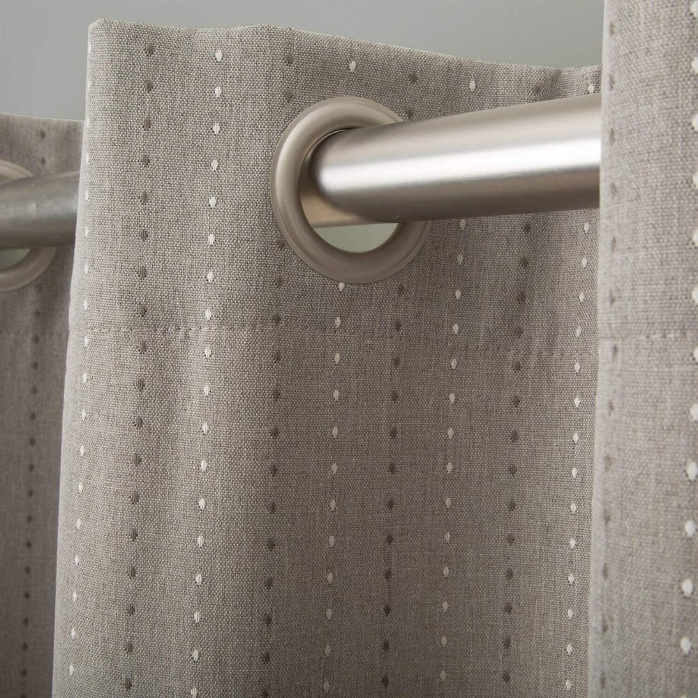 Ricardo Grand Pointe Grommet Smoke Curtains 2